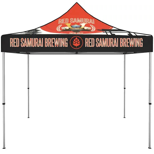 10ft Custom Printed Steel Canopy Tent