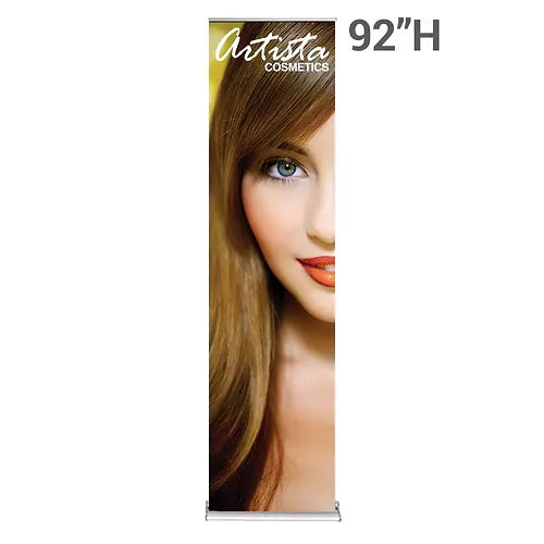 24 in. SilverStep® Retractable Banner Stand