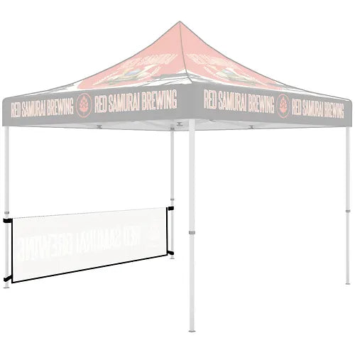Custom Printed Canopy Half-Walls & Side Walls