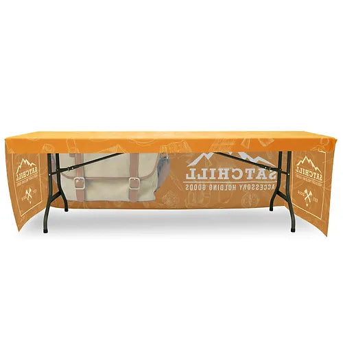 8ft Fitted Custom Printed Table Cover