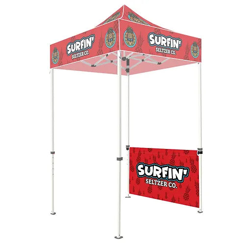 Custom Printed Canopy Half-Walls & Side Walls