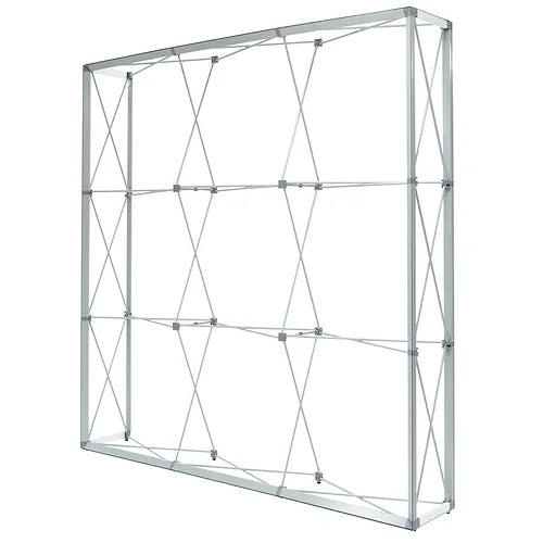 7.5' x 7.5' Lumiere Light Wall® SEG Pop-Up Display- No Lights (Unlit Frame)