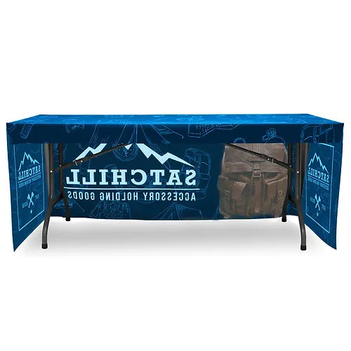 6ft Fitted Custom Printed Table Cover