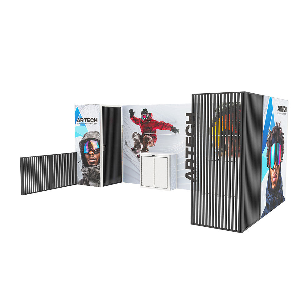 20' x 10' MODCO® 23 Modular Trade Show Booth Package | Architectural Exhibit