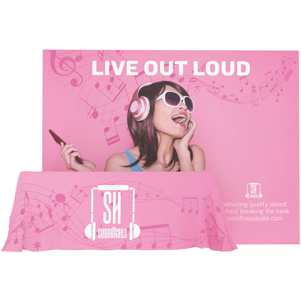 One Choice Custom printed backdrop and table throw In Cleveland, OH, Akron, OH, Canton, OH, Kent, OH, Solon, OH, Twinsburg, OH, Hudson, OH, Cuyahoga Falls, OH, Strongsville, OH, Medina, OH, Mentor, Oh, Parma, OH, Columbus, OH, Cincinnati, OH, Las Vegas, NV, Orlando, FL, Chicago, IL, Atlanta, OH, Dallas, TX, New York, NY, Los Angeles, CA,Nashville, TN