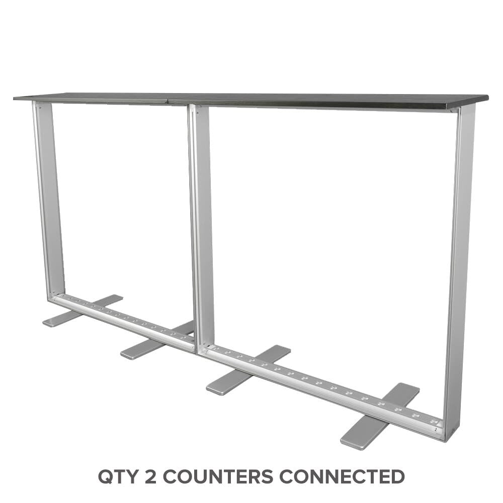 One Choice® Illuminated Lightbox Counter | Backlit Trade Show Podium