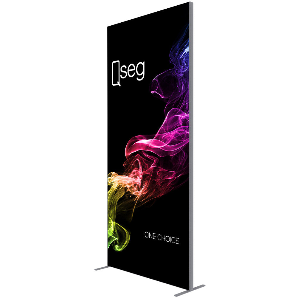 One Choice 3.3x7.4ft QSEG quick wall modular silicone edge fabric display with aluminum frame and travel bag