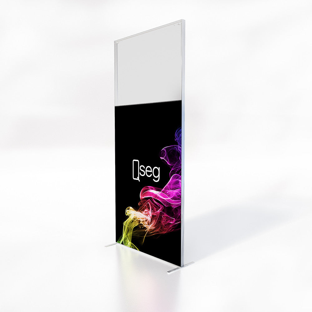 One Choice® 3.3 x 7.4 ft QSEG Quick Wall Display | Modular SEG Partition