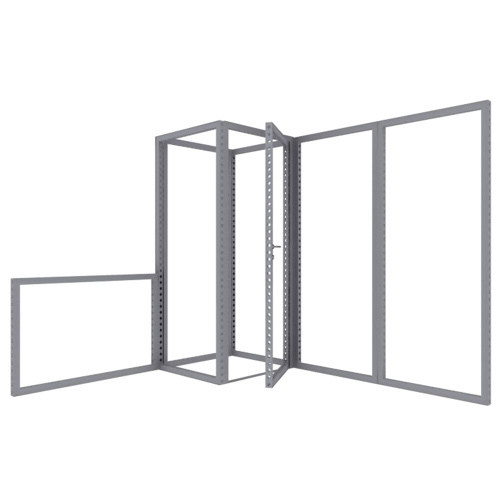 MODCO 30 perforated aluminum modular frame structure