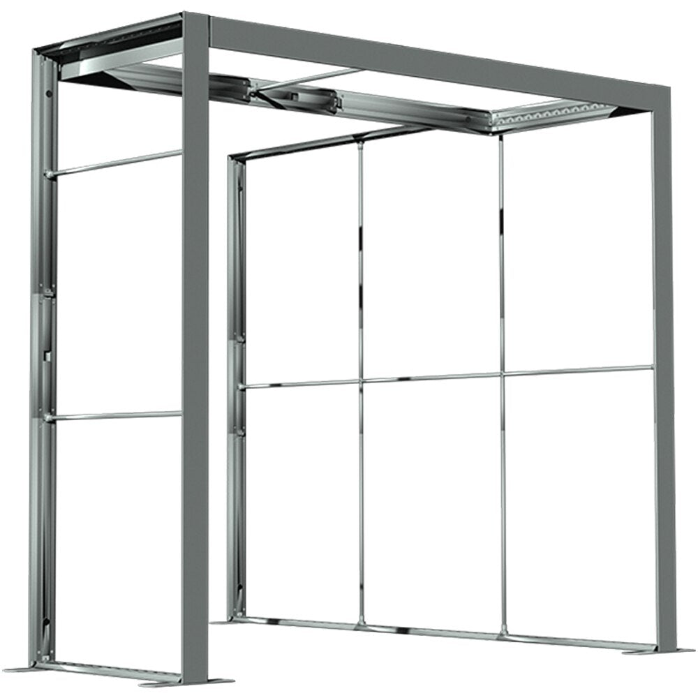 Showbird 120 Configuration A aluminum lightbox frame hardware