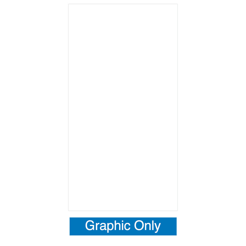 Back view of the single-sided Versalume lightbox, showing the opaque blockout back panel.